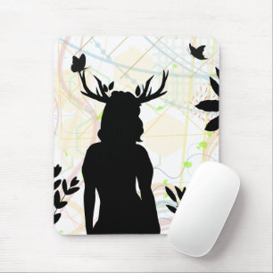 Wild mit der Natur Mousepad