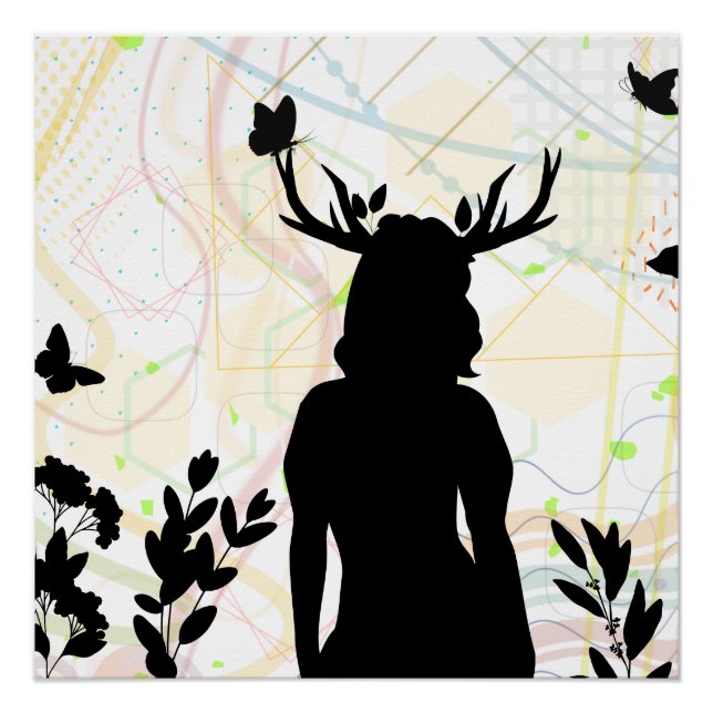 Wild mit der Natur Poster (Vorderseite)