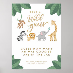 WILD mit spannenden Safari Guessing Game Poster