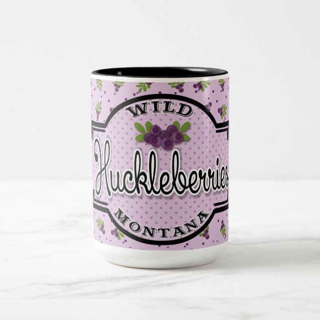 Wild Montana Huckleberries Tasse (Mittel)