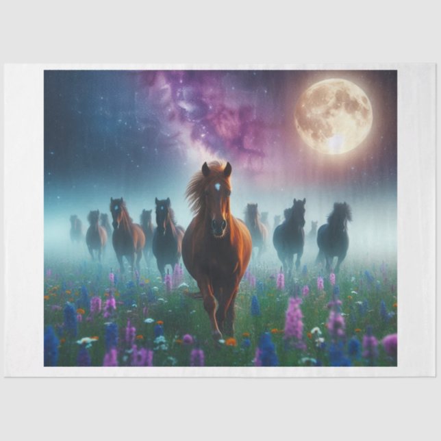 Wild Moonlight Seidenpapier (Vorderseite)