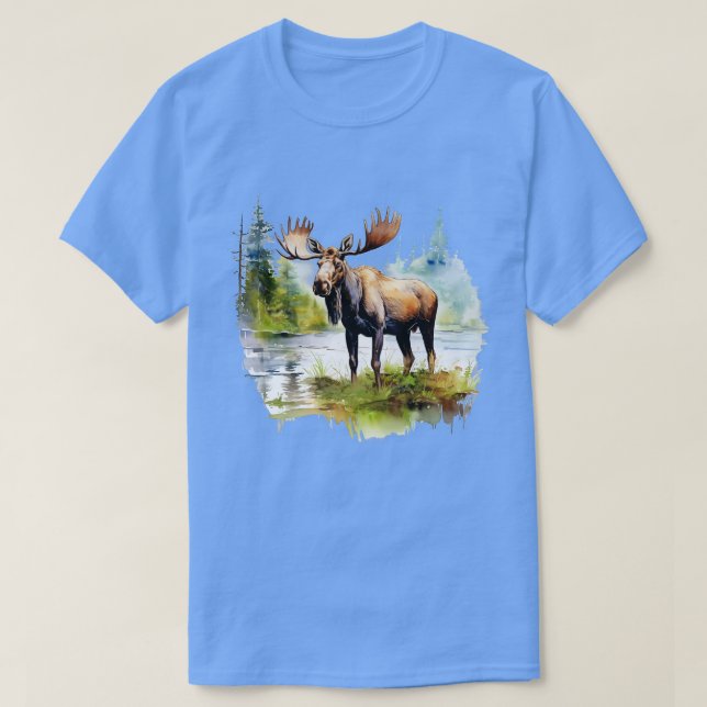 Wild Moose T-Shirt (Design vorne)