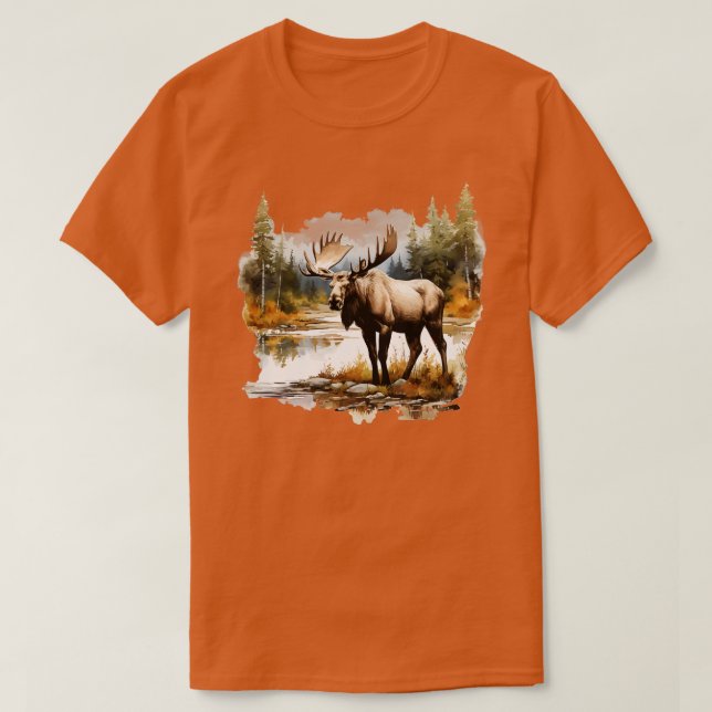 Wild Moose TShirt 14 (Design vorne)