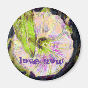 Wild Morning Glory von Alexandra Cook Magnet