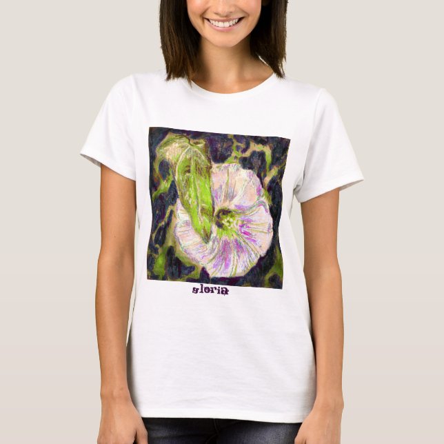 Wild Morning Glory von Alexandra Cook T-Shirt (Vorderseite)