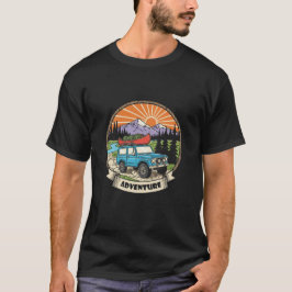 Wild Mountain Explorer Abenteuer T-Shirt