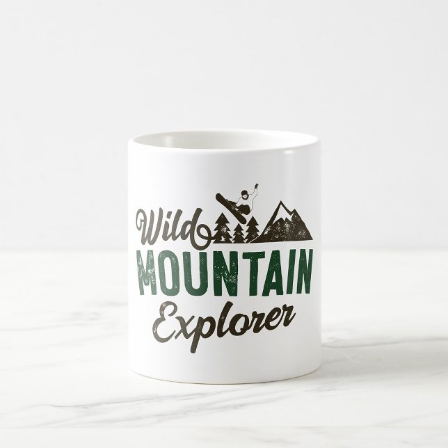 Wild Mountain Explorer Kaffeetasse (Von Creator hochgeladen)
