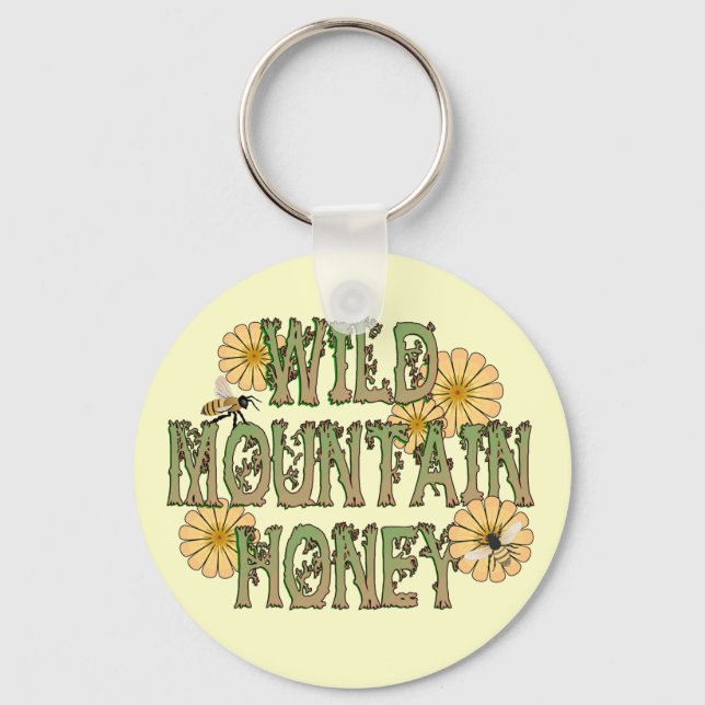 WILD MOUNTAIN HONEY Schlüsselanhänger (Vorderseite)