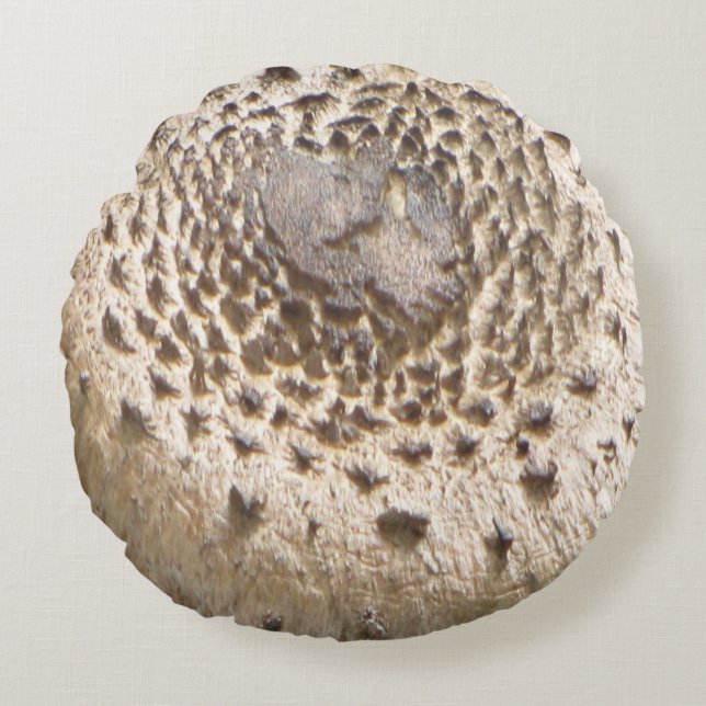 WILD MUSHROOM-Kissen | m3galleryStudio Rundes Kissen (Vorderseite)