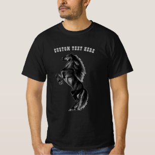 Wild Mustang Horse T - Shirt mit benutzerdefiniert