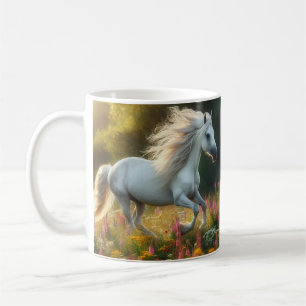 Wild Mustang Horses Equestrian Wild West Kaffeetasse