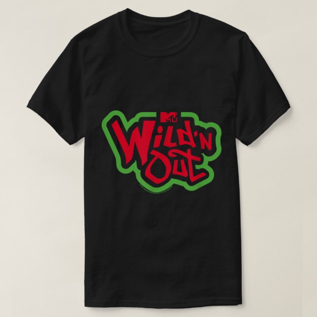 Wild N Out Green And Red Logo  T-Shirt (Design vorne)