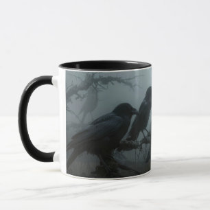 Wild-Nature Crow-Raven-Kaffee-Tasse Tasse