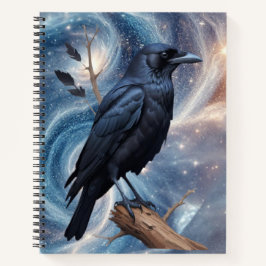 Wild Nature Crow-Raven Notepad Notizbuch