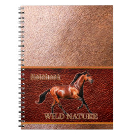 WILD NATURE - HORSE Design Collection Notizblock