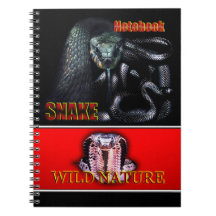 WILD NATURE - schwarze SNAKE-Designkollektion
