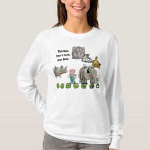 Wild New Years Party Animals T - Shirt