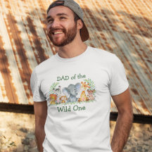 Wild One 1. Geburtstag Safari Animals Vater