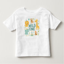WILD ONE - 1. Geburtstag T - Shirt für Kleinkinder