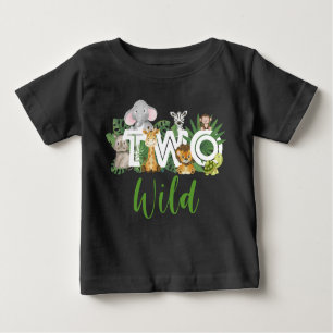Wild One 2. Geburtstag Safari Party Kleinkind Baby T-shirt