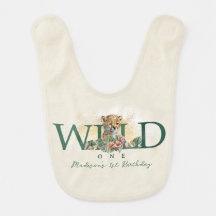 Wild One Animal Guepard Boy 1. Geburtstag