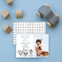 Wild One Animal Safari Baby Boy 1. Geburtstag Foto