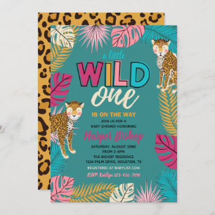 Wild One Baby Shower Einladung   Wild One Dusche