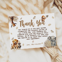 Wild One Baby Shower Jungle Safari