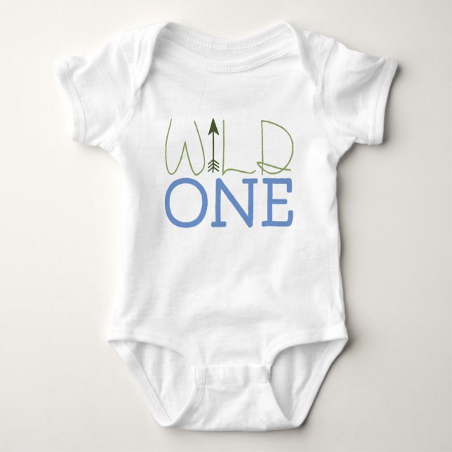 Wild One Baby Strampler (Vorderseite)