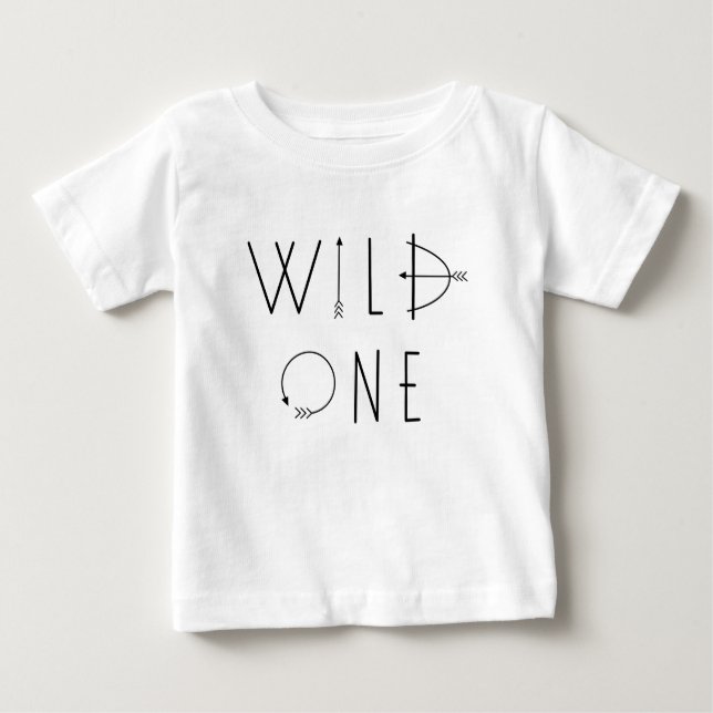 Wild One Baby T-shirt (Vorderseite)
