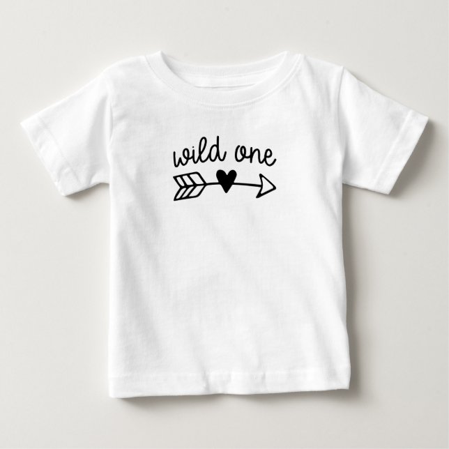 Wild One Baby T-shirt (Vorderseite)