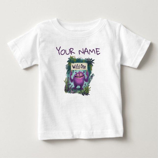 Wild One Baby T-shirt (Vorderseite)
