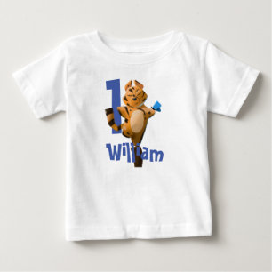 Wild One Baby Tiger 1. Geburtstag Buffalo Kariert T-shirt