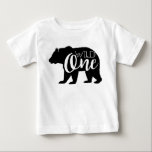 Wild-One-Bären | Erste Geburtstagspartei Baby T-shirt<br><div class="desc">Durch neu definierte Designs</div>