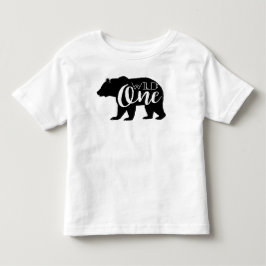 Wild-One-Bären | Erste Geburtstagspartei Kleinkind T-shirt