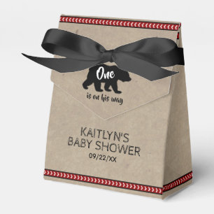 Wild One Boys Baby Shower Geschenkschachtel