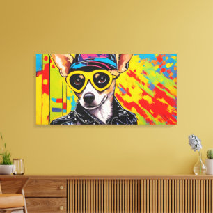 WILD ONE-CHIHUAHUA 2 LEINWANDDRUCK