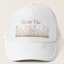 Wild One Damenhut, Boho Wildblumengarten