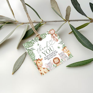 Wild One Dschungel-Dankeschön-Anhänger Geschenkanhänger