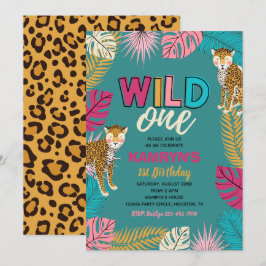 Wild ONE Einladung | Girl Wild One Einladung