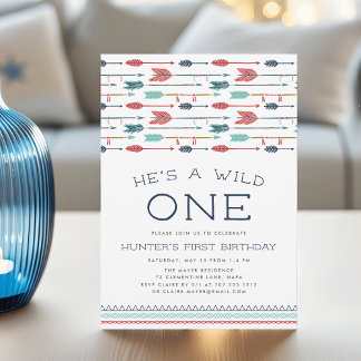 Wild One | Einladung zum ersten Geburtstag