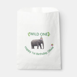 Wild One Elephant Celebration Accent Geschenktütchen