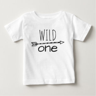 Wild One First Birthday Baby Bodysuit T-shirt
