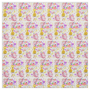 Wild One First Birthday Baby Fabric Stoff