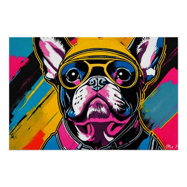 WILD ONE-FRANZÖSISCH BULLDOG POSTER (Vorderseite)