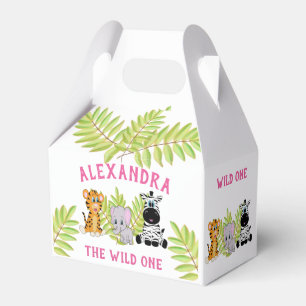 Wild One Girl 1. Geburtstagstiere Geschenkschachtel