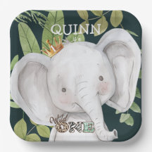 Wild One Jungle Animals Safari 1. Geburtstag