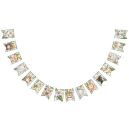 Wild One Jungle Animals Safari 1. Geburtstag Wimpelkette