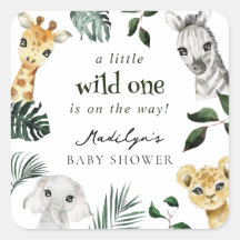 Wild One Jungle Baby Dusche