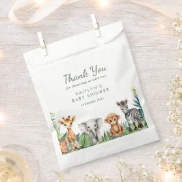 Wild One Jungle Safari Baby Dusche Geschenktütchen